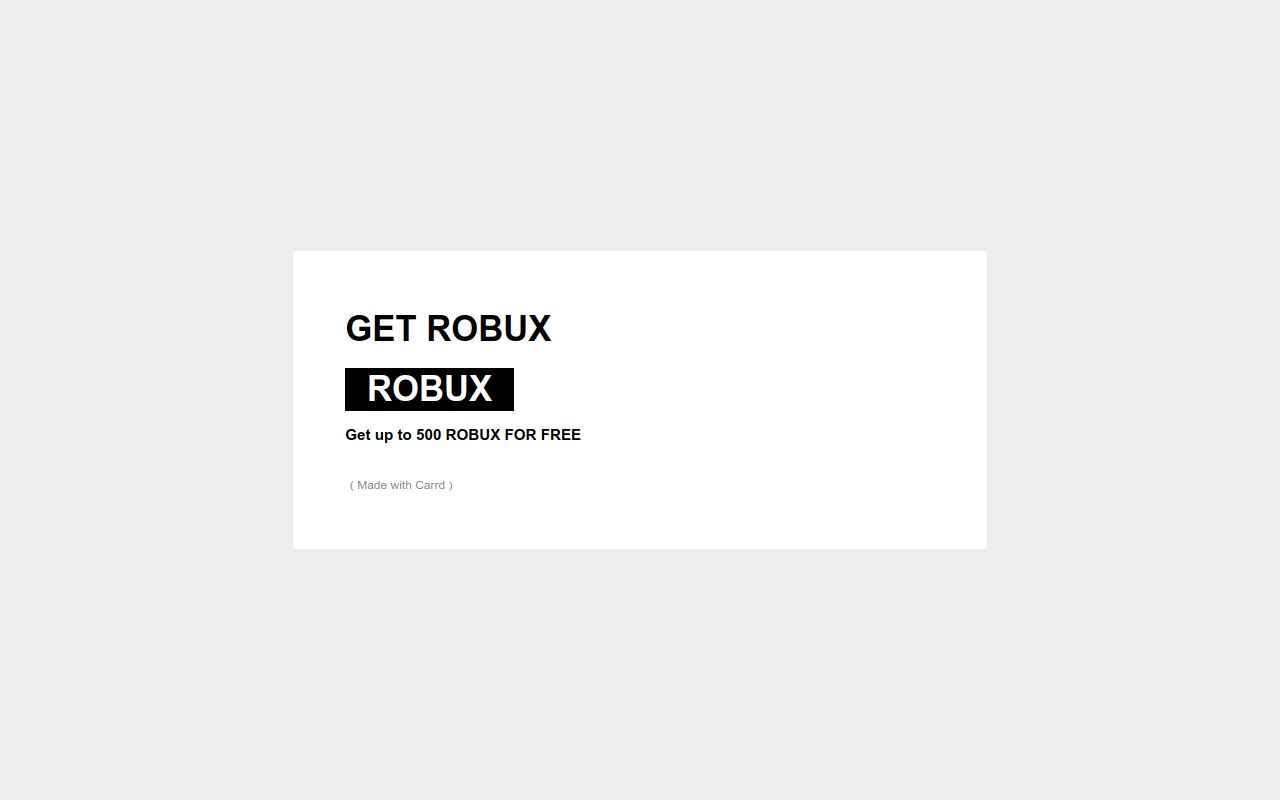 Carrd profile picture for @freebobux